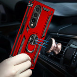 For Samsung Galaxy z Fold4 5G Tpu & Pc Shockproof Phone Case - Blue - Extra Image