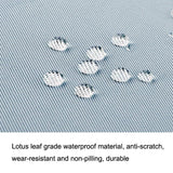 Portable Messenger Bag for Laptops - Apple Huawei Xiaomi Basne - Ladder Hand Gray + Gray Pu Power Package - 45-Degree Angle