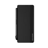 For Samsung Galaxy Z Fold4 5G Leather Phone Case With Pen Slot - Shockproof - Blue - Extra Image
