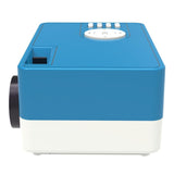 Mini Led Projector With Tripod Mount - Supports Av / Hdmi / Usb / Tf - 1080P Hd - Yellow White - Top-Down View