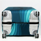 29-32 Inch Travel Suitcase Dust Covers - Elastic & Abrasion-resistant - Pink Ripple - Extra Image