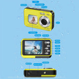 Waterproof 48mp Dual Screen Outdoor Camera - Wdc901 - Green