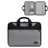 Waterproof Oxford Cloth Laptop Bag - Full Open Portable 16 / 17 Inches - Gray + Power Bag - Extra Image