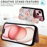 Double Buckle Rfid Anti Theft Phone Case For Iphone 15 - Printed - Extra Image