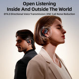 Waterproof True Wireless Noise-cancelling Bluetooth Earbuds - Dark Blue - 45-Degree Angle