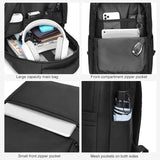 Versatile Oxford Laptop Backpack - Cxs-619 - Dark Blue - Close-Up Angle