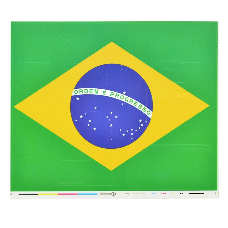Custom Sticker for Gopro Hero3 / 3 Case - Brazil Flag