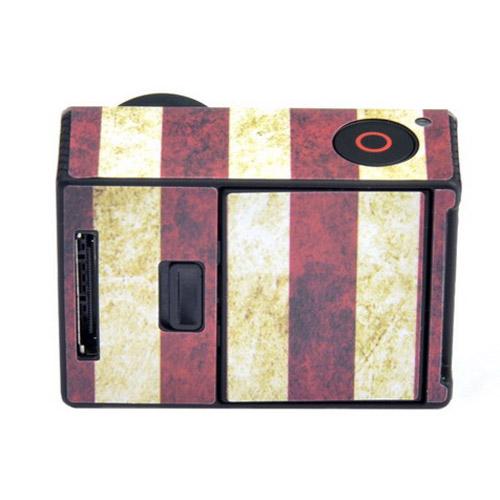 Custom Sticker for Gopro Hero3 / 3 Case - Brazil Flag