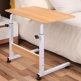 Portable Wood Laptop Desk - Removable & Bedside - Hc0227D - Front View