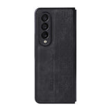 For Samsung Galaxy z Fold4 5G Embossed 3d Skin Texture Phone Case - Sleek Design - Purple - Extra Image