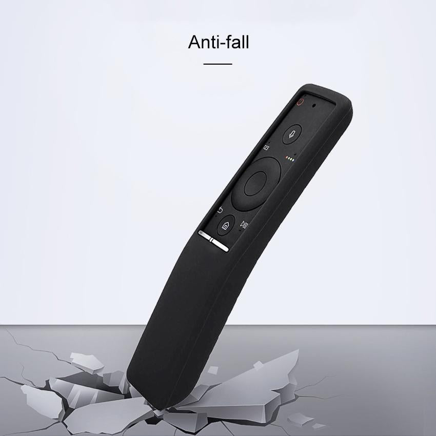 Silicone Non-slip Remote Control Cover for Samsung Smart Tv - Dark Blue