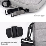 13.3 Inch Portable Laptop Shoulder Bag - Oxford Cloth & Nylon - Black - Extra Image