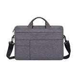 13.3 Inch Portable Laptop Shoulder Bag - Oxford Cloth & Nylon - Black - Extra Image