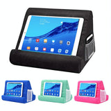 Versatile Laptop Rest Cushion with Cooling Pad - Rose Red