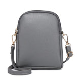 Iitchi Pattern Crossbody Bag For Ladies Fits Cell Phone - Gray