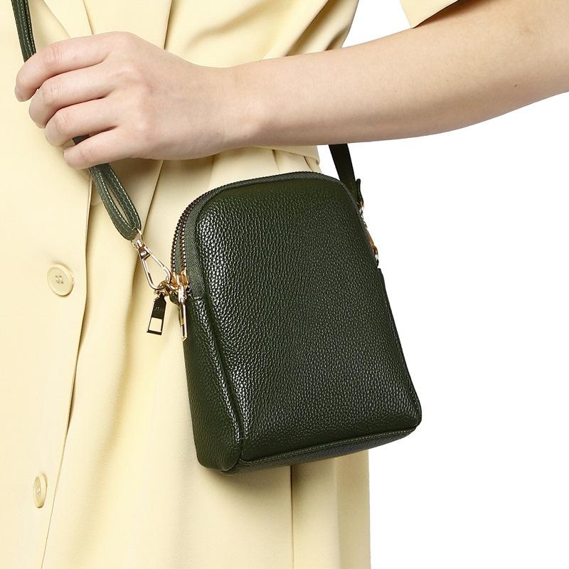 Iitchi Pattern Crossbody Bag For Ladies Fits Cell Phone - Gray