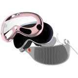 Vr Case for Apple Vision Pro - Electroplated Tpu - Transparent