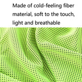 Quick Drying Gym Towel For Sports - Bandit - Top-Down View