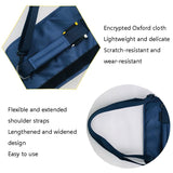 Portable Golf Bag for Cues - Handbag - Blue - 45-Degree Angle