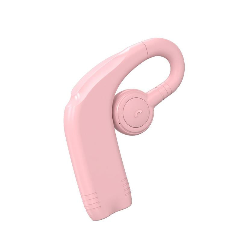 Bluetooth V5.2 Single Earhook Business Headset - M99 - Black + White