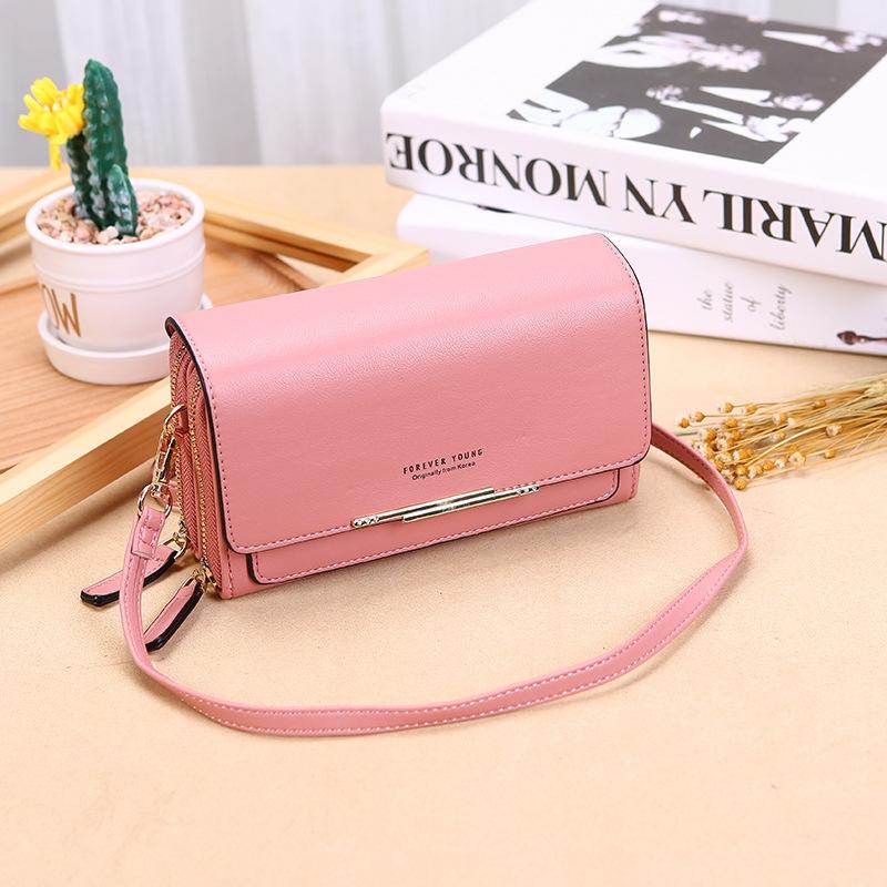 Large Capacity Multi Function Women Wallet - Pink