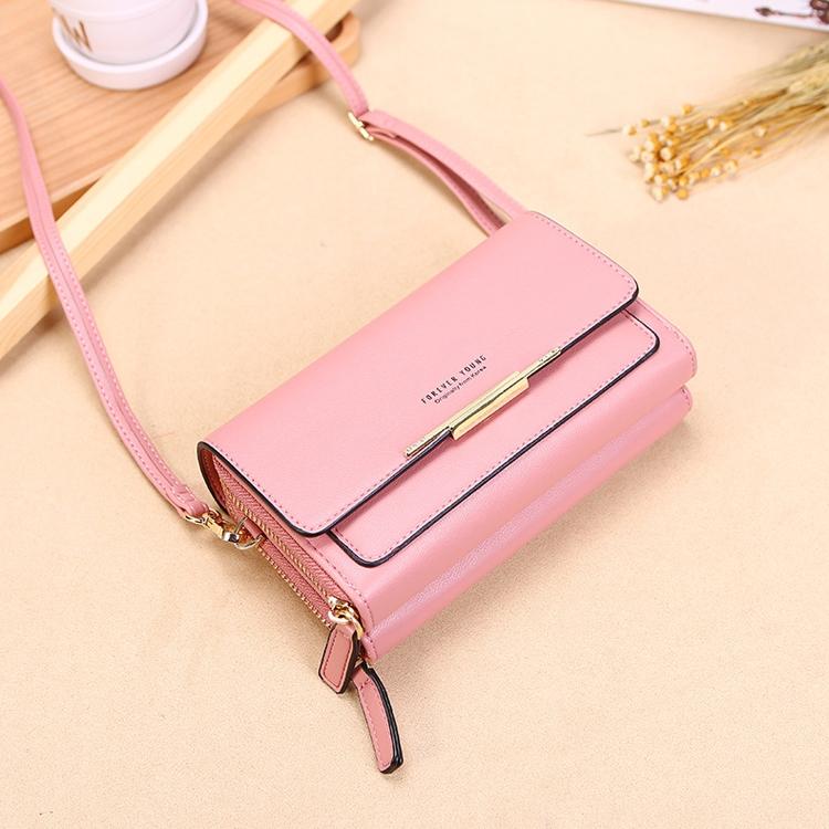 Large Capacity Multi Function Women Wallet - Pink