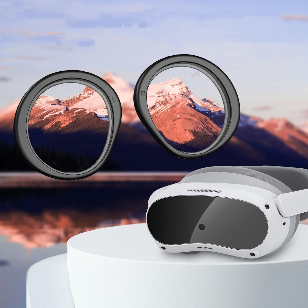 Vr Glasses Box for Pico 4 Hifylux - Magnetic Myopia - 1 Pair - 300 Degrees A Pair