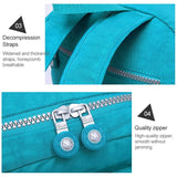 Versatile Teen Backpack for School & Travel - 27x13x37cm - Coffee - Extra Image