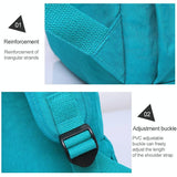 Versatile Teen Backpack for School & Travel - 27x13x37cm - Coffee