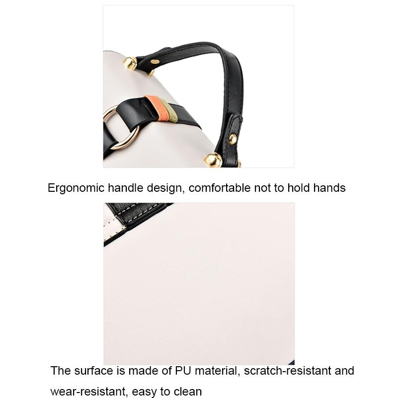 Versatile Small Square Handbag For Women - Rice Gray