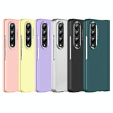 For Samsung Galaxy Z Fold4 5G Skin Feel Contact Lens Case - Aoyama Dai - Side View