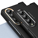 For Samsung Galaxy Z Fold4 5G Skin Feel Contact Lens Case - Aoyama Dai - 45-Degree Angle
