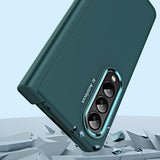 For Samsung Galaxy Z Fold4 5G Skin Feel Contact Lens Case - Aoyama Dai - Rear View