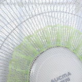 Electric Fan Safety Net Cover - Anti-pinch Dustproof - Blue - Rear View