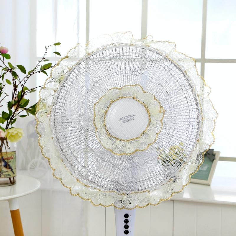 Electric Fan Safety Net Cover - Anti-pinch Dustproof - Blue