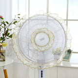 Electric Fan Safety Net Cover - Anti-pinch Dustproof - Blue - Extra Image