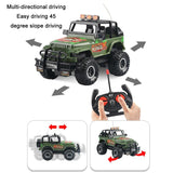 Remote Control Electric Car with Usb Charging for Kids - Blue Buggy - Rear View