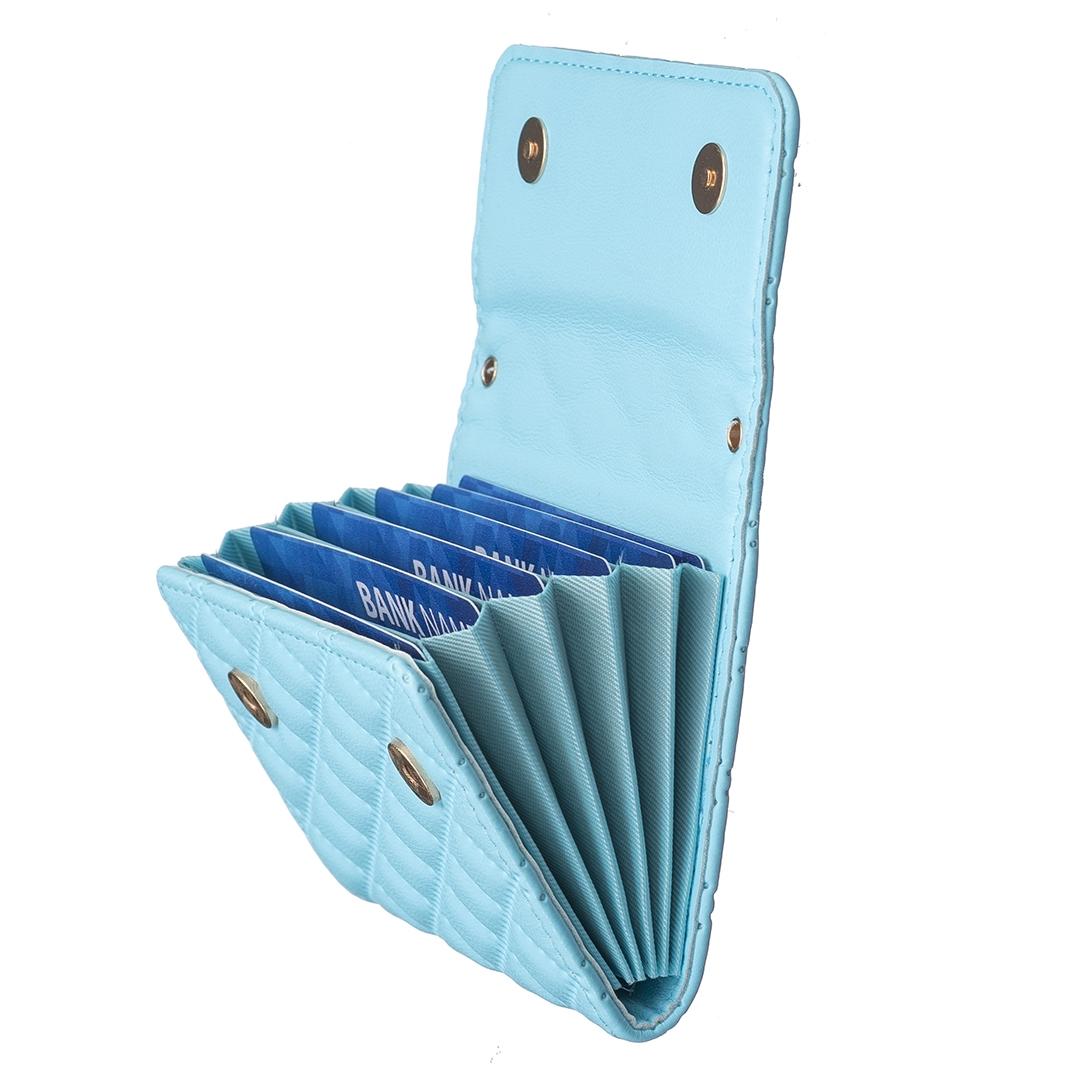 Horizontal Card Bag For Mobile Phones Sticker - Purple