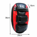 Thickened Professional Taekwondo Foot Target For Boxing And Sanda Training - Wb Green Edge - Top-Down View