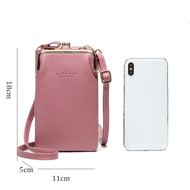 Stylish Pebbled Shoulder Bag For Women - Pink