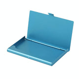 Business Id Credit Card Holder Wallet Black - Side View