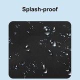 Large Splash Proof Backpack For Outings & School - Black - Close-Up Angle