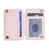 Rhombus Pattern Card Bag Back Sticker For Mobile Phones - Blue - Extra Image