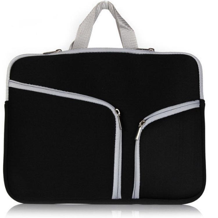 11 Inch Multi-Pocket Laptop Liner Bag For Diving Material - Rose
