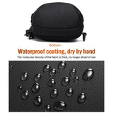 Anti Theft Men Waterproof Crossbody Bag With USB Port - Red