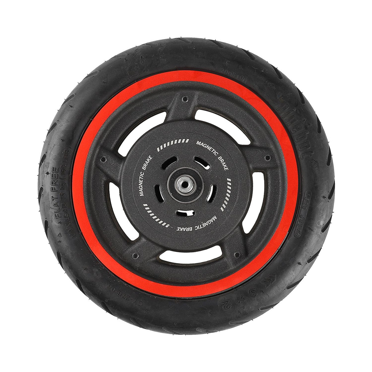 Blue Wheel Hub Sticker Set for Scooter / Bike / Electric Vehicle 2 Pcs - Green