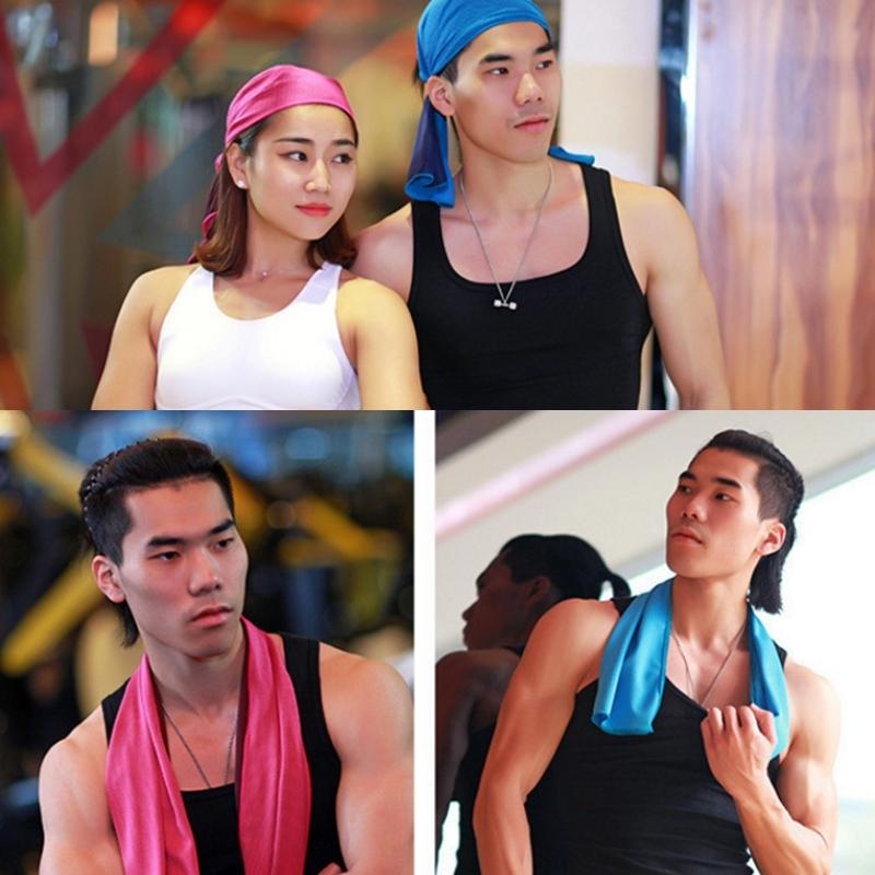 Chill Towel For Summer Workouts - Purple