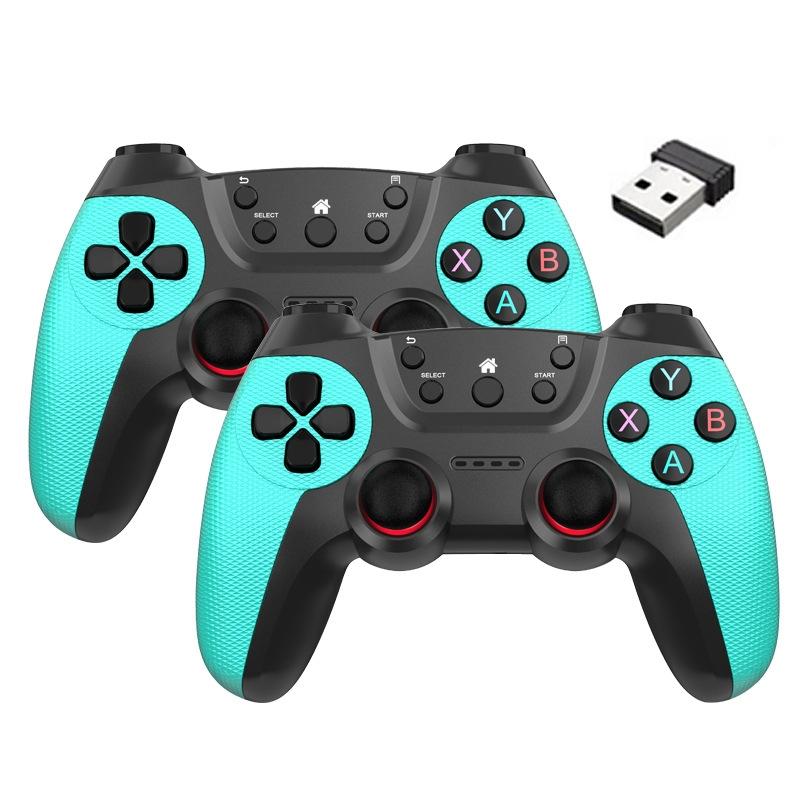 2.4g Wireless Controller for Pc Linux Android Tvbox - Supports Dual Connection - Lemon Yellow