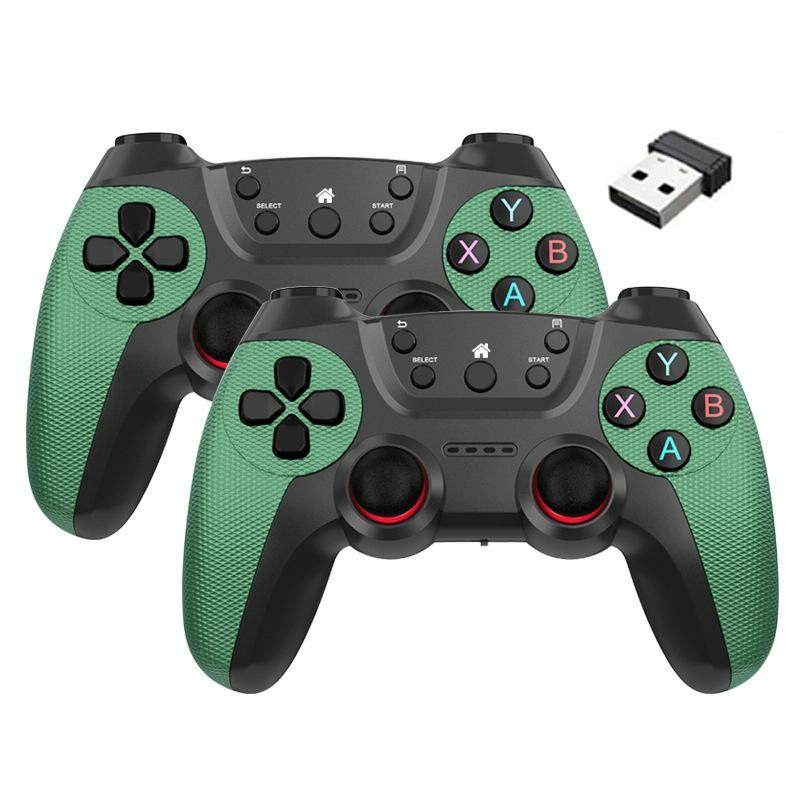 2.4g Wireless Controller for Pc Linux Android Tvbox - Supports Dual Connection - Lemon Yellow