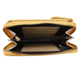 Women Cross Body Phone Purse With Long Strap - Apricot - Rear View